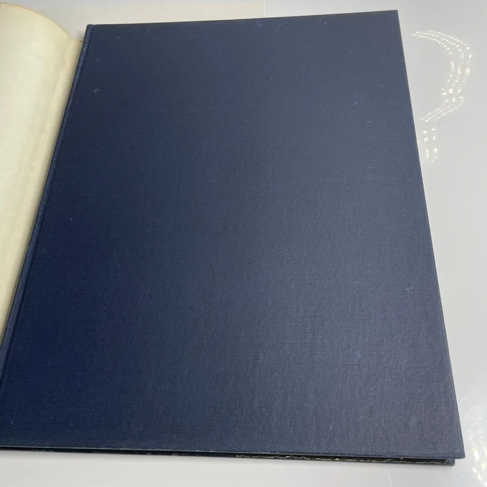 Footprints on the Moon Associated Press 1969 First Edition Apollo Space Book Map